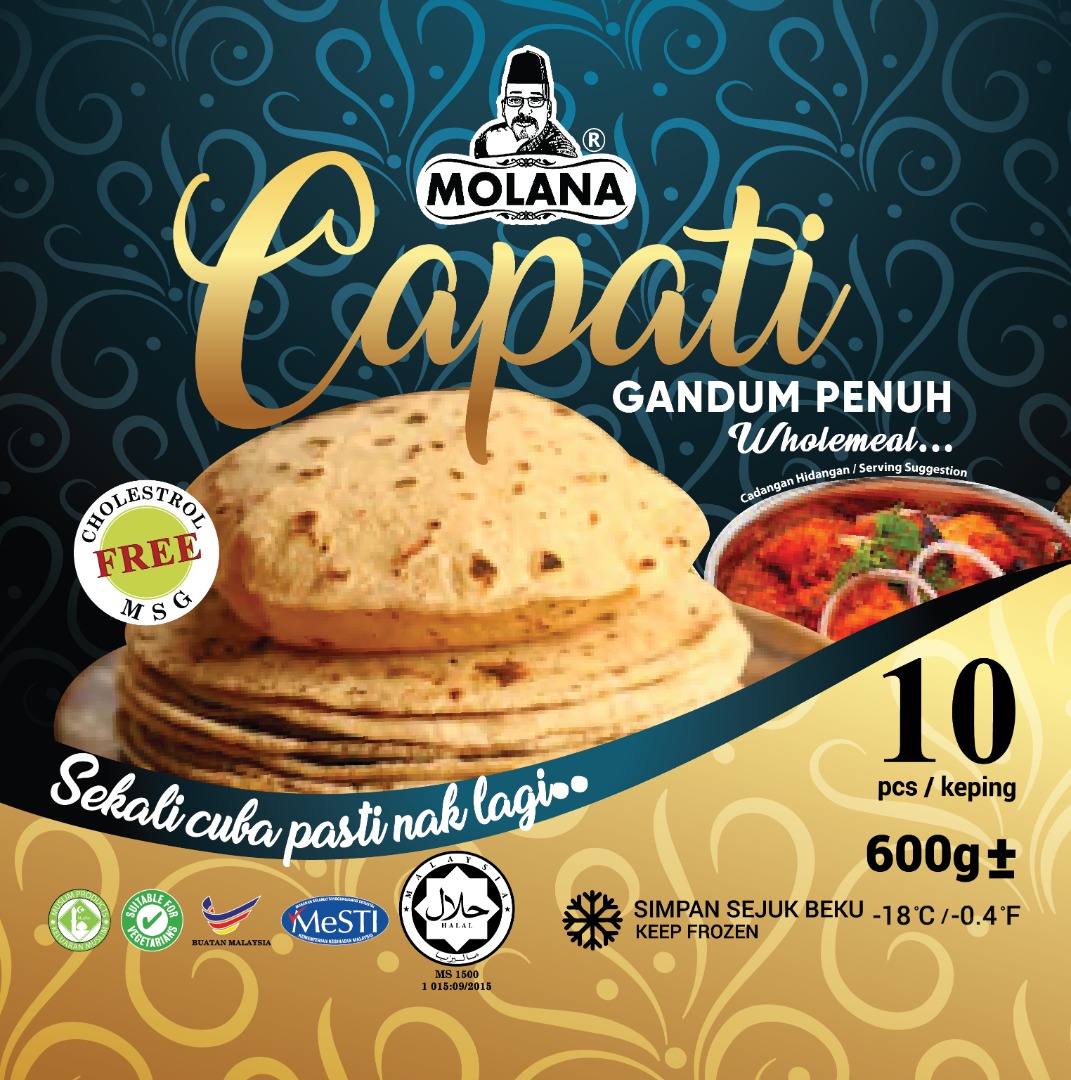 Molana Frozen Roti Capati – kcmart